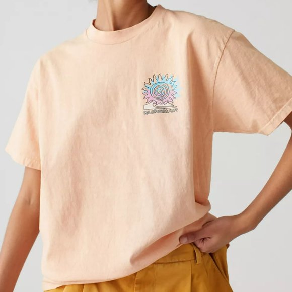 Tops - Quiksilver UO Exclusive Surf Legend Oversized Tee